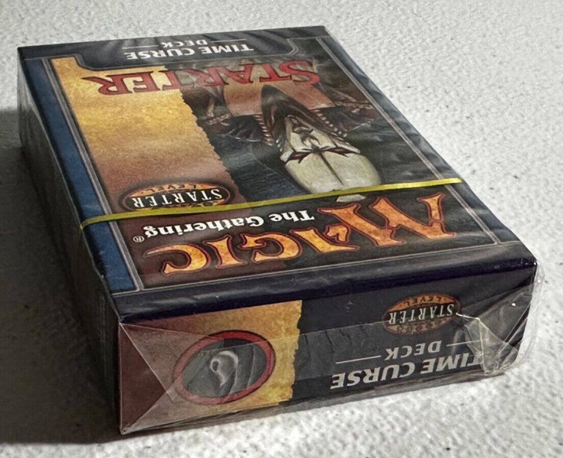 MTG Magic the Gathering Time Curse Starter Deck *Sealed* Wotc 1999
